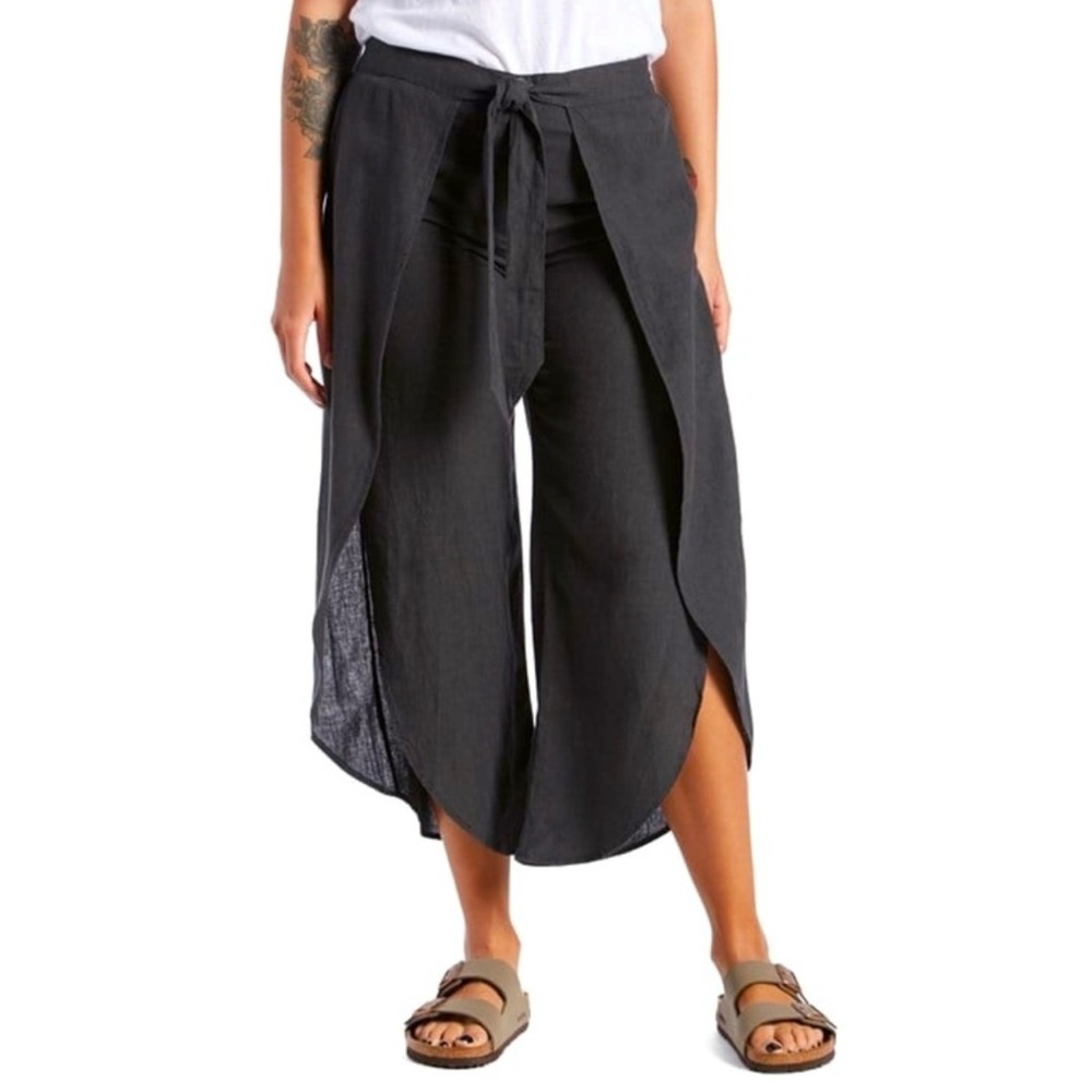 🌺 {nwt} Patagonia Garden Island Linen Hemp Wrap Pants - XS